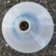 White opaline lampshade from the 1940s
