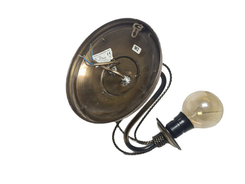 Art Nouveau two-armed wall lamp, Poland, 1970s