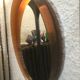 Round mirror Syla vintage 1970 48cm