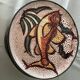 Fish service Vallauris dish + 12 plates