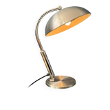 Silver 'Bauhaus' Hala Busquet / Hala 144 table lamp by Herman Busquet