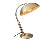 Silver 'Bauhaus' Hala Busquet / Hala 144 table lamp by Herman Busquet