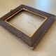 Small old oriental golden frame
