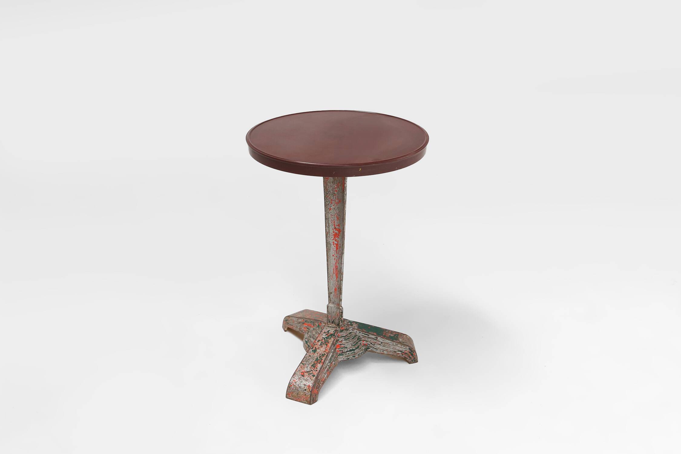 Louis Vuitton for Rex bistro table with bakelite top, France, 1930s