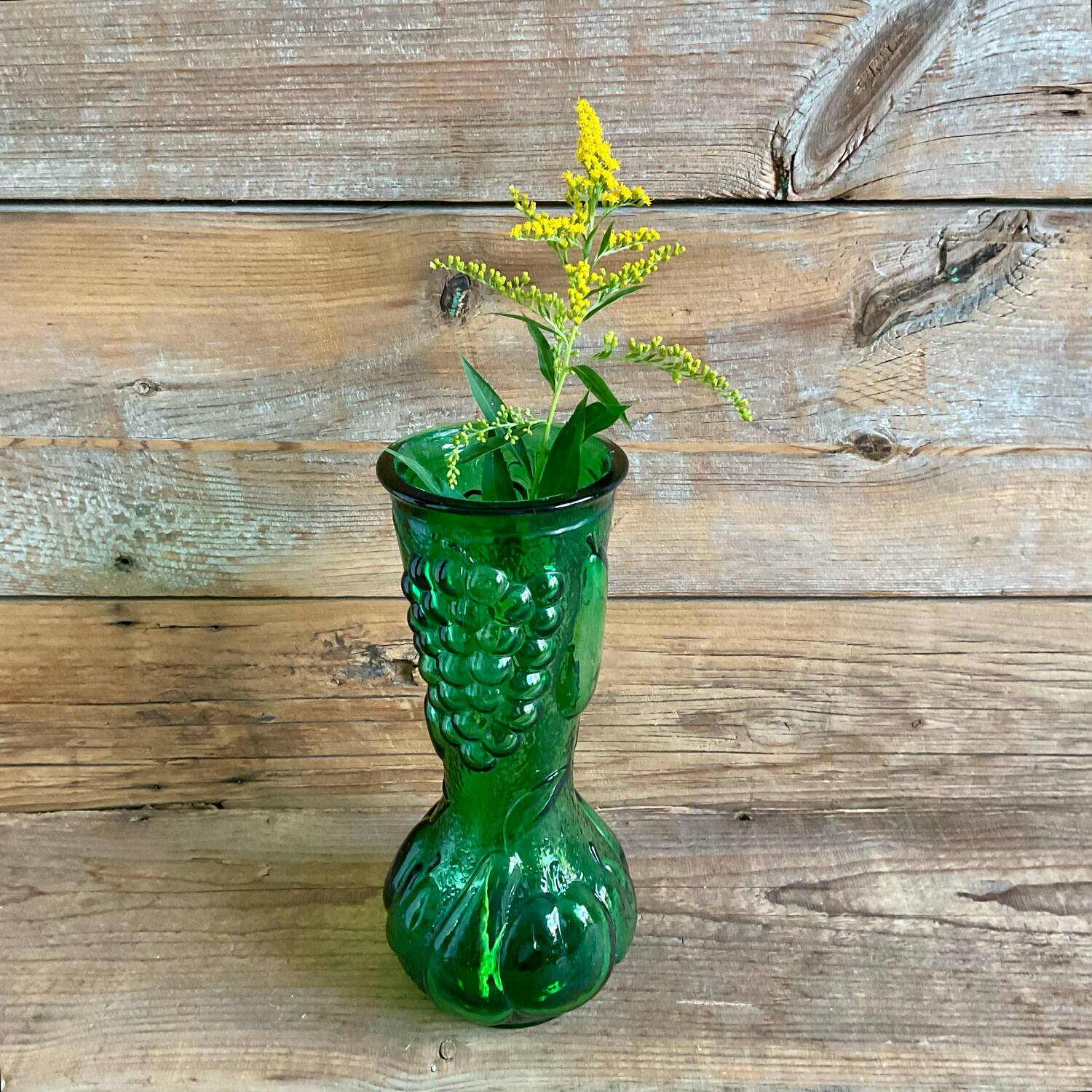 Glass vase "fruits" made in Italy