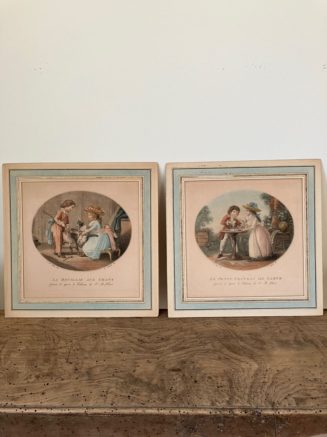 Lot antique prints A.Suntach