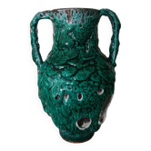 Vase coulées de lave fat lava 1960 vintage