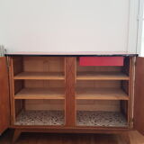 Buffet vintage pieds compas