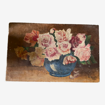 Bouquet de roses 1906