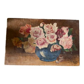 Bouquet de roses 1906