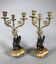 Pair of Candelabra with Sphinxes in Gilded Bronze, 19th Century