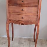 Regency bedside table with drawers