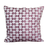 Topkapi blan /purple cushion cover - 50 x 50