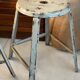 Pair of industrial stool