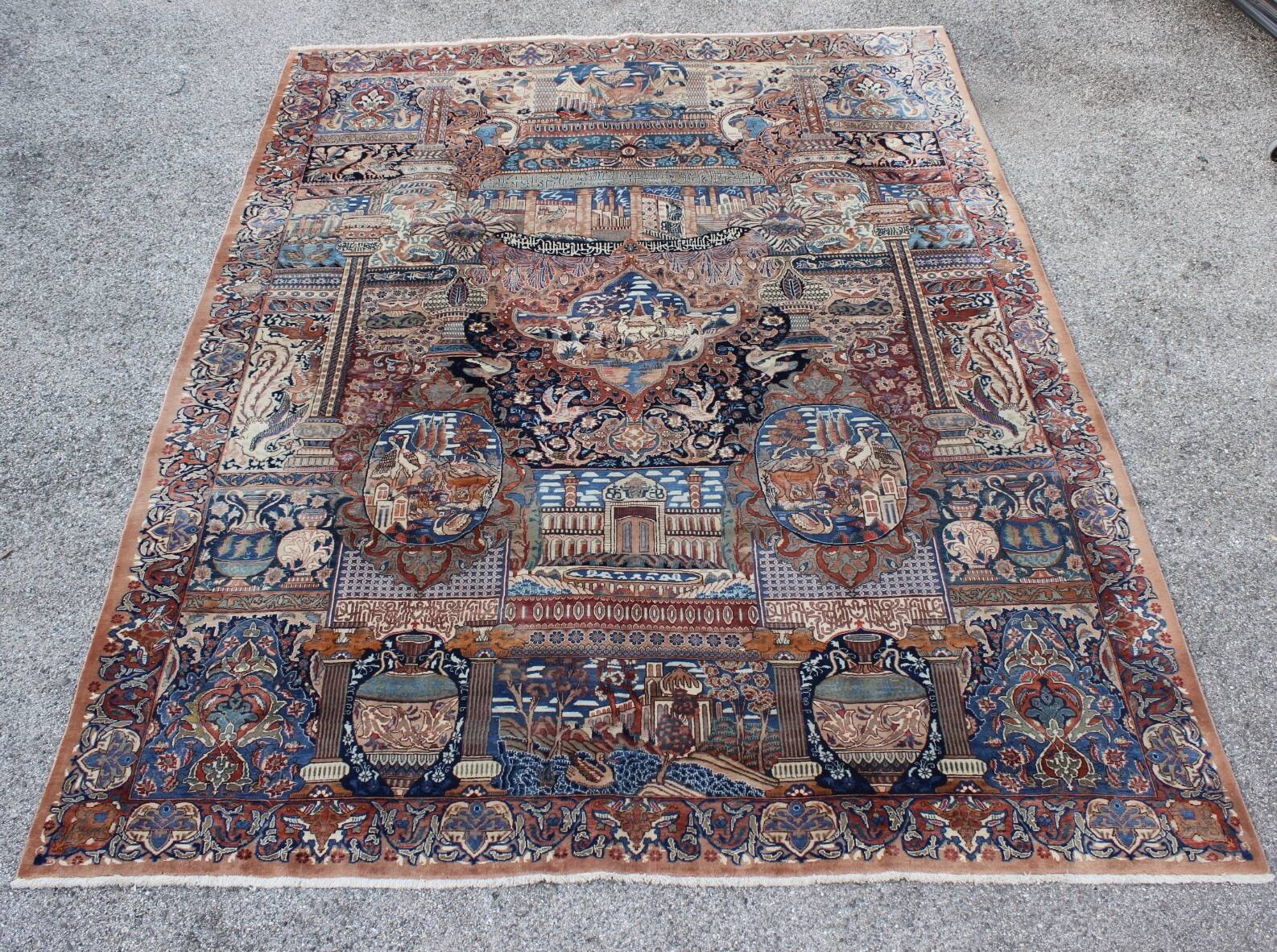 Large Kashmar wool rug, Persia circa 1950