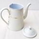 Enamelled coffee maker