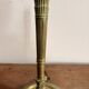 Antique Column Torchère Lamp Brass Chiseled Louis XVI Style