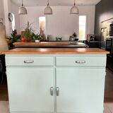 Vintage mint green buffet