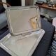 Set of two silver-plated metal trays from Christofle