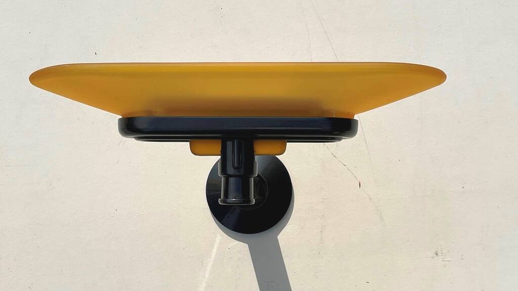 Paire d' appliques Arteluce Jill de Perry King, Mira & Arnaldi. Vintage 80s