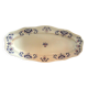 Large LONGCHAMPS oval serving dish with Rouen decor