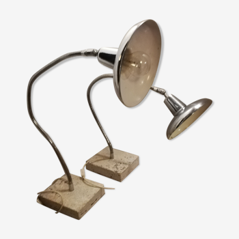 Pair of articulated lamps