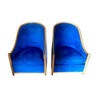 Pair of Art Deco armchairs