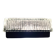 Plafonnier ou applique en verre rectangulaire encastré