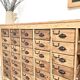 35-drawer craft cabinet, Circa 1950