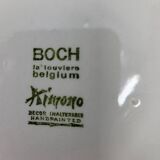 Boch la Louvière Kimono plate set Belgium 1970 (Set of 7)