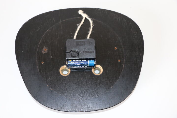 Rectangular clock Lutétia formica black