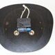 Rectangular clock Lutétia formica black