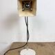 Vintage Beige Table Lamp , 1970s