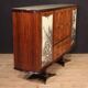 Meuble bar design italien par Fratelli Rigamonti Desio, Milan, années 1940