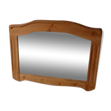 Solid pine mirror