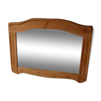 Solid pine mirror
