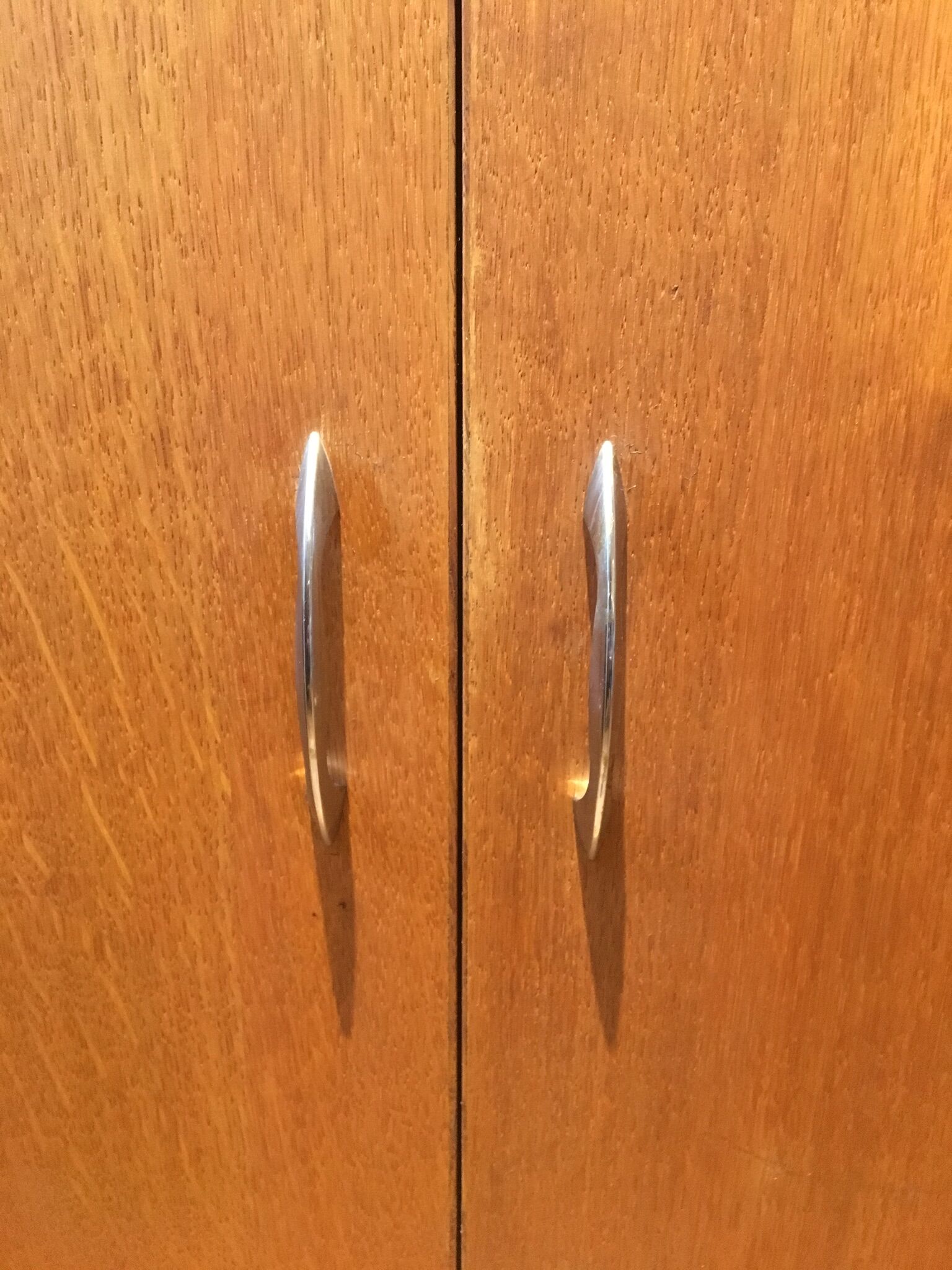 Buffet in light oak of the years 60/70