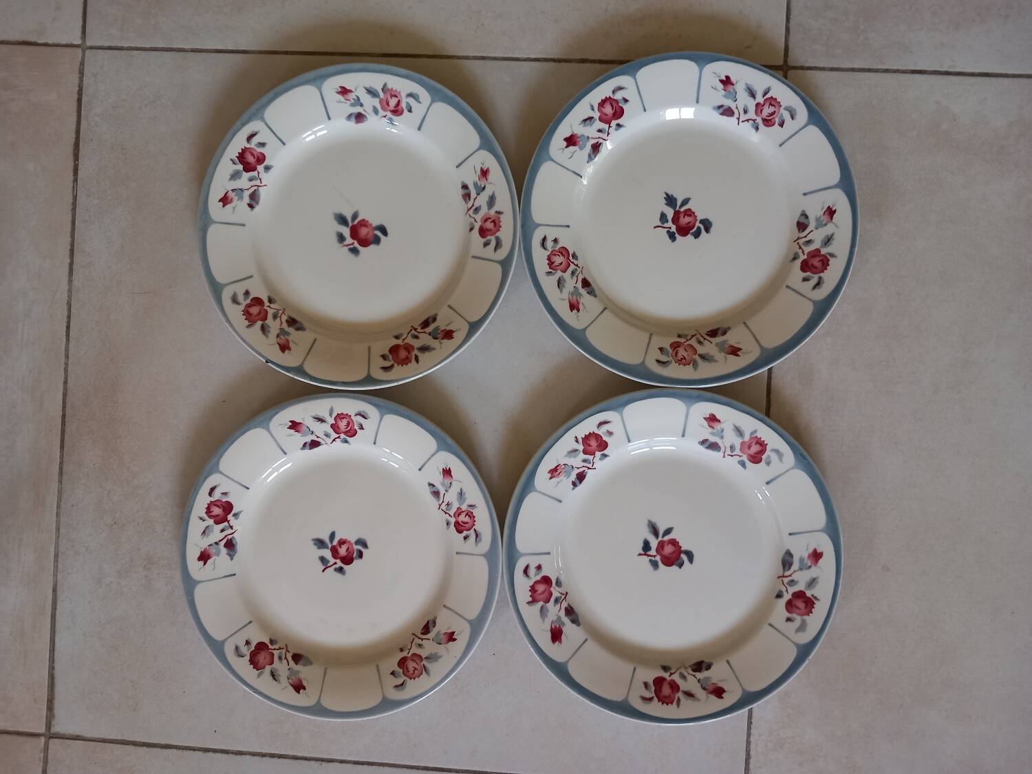 Digoin Sarreguemines plates