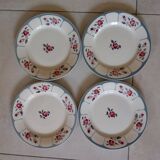 Assiettes Digoin Sarreguemines