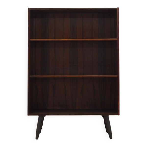 Bibliothèque en palissandre, design danois, années 1970, fabriquée au Danemark