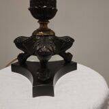 Antique lamp base with lion's paw - Restoration period - Empire