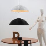 Set of 2 vintage hanging lamps Martinelli 1970s