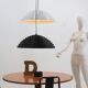 Lot de 2 suspensions vintage Martinelli 1970