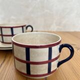 Set of 2 large “Béarn” cups