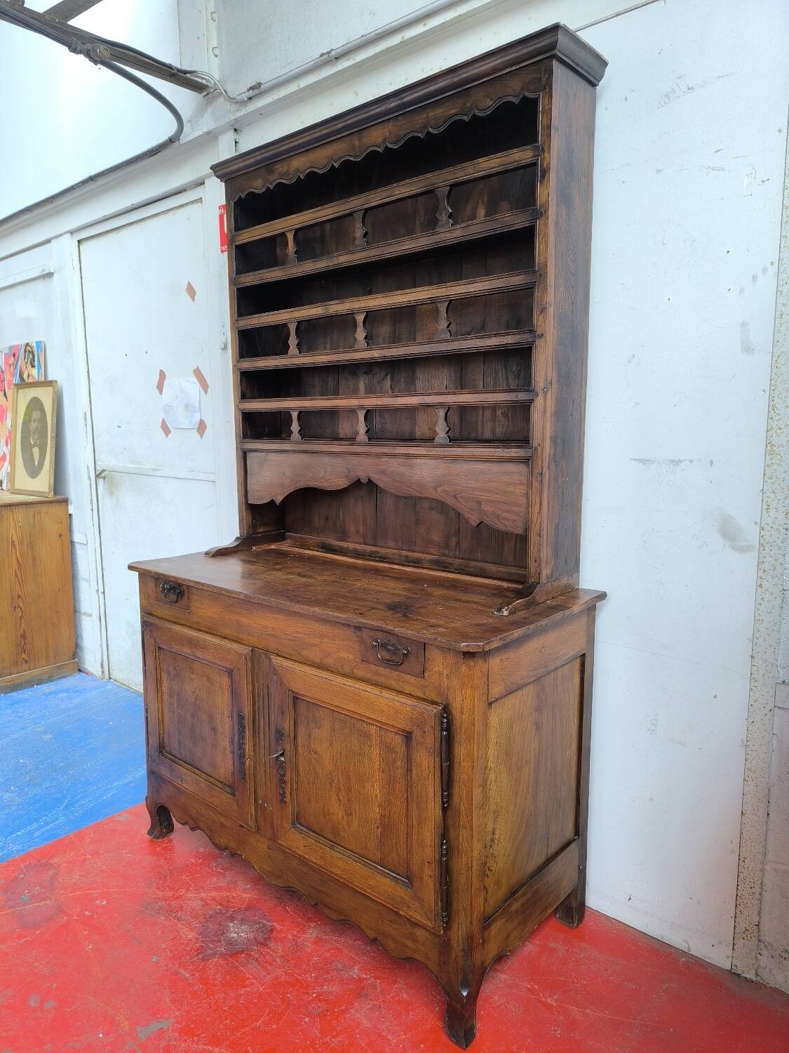 Solid oak dresser 1900