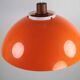 Pendant Lamp – Plastic and Teak, Model 549 – Uno & Östen Kristiansson for Luxus Vittsjö, Sweden, 1960s