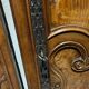 Pair of 19th-century walnut doors with walnut burl
