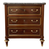Commode en acajou de style louis xvi d époque du xix ème siècle