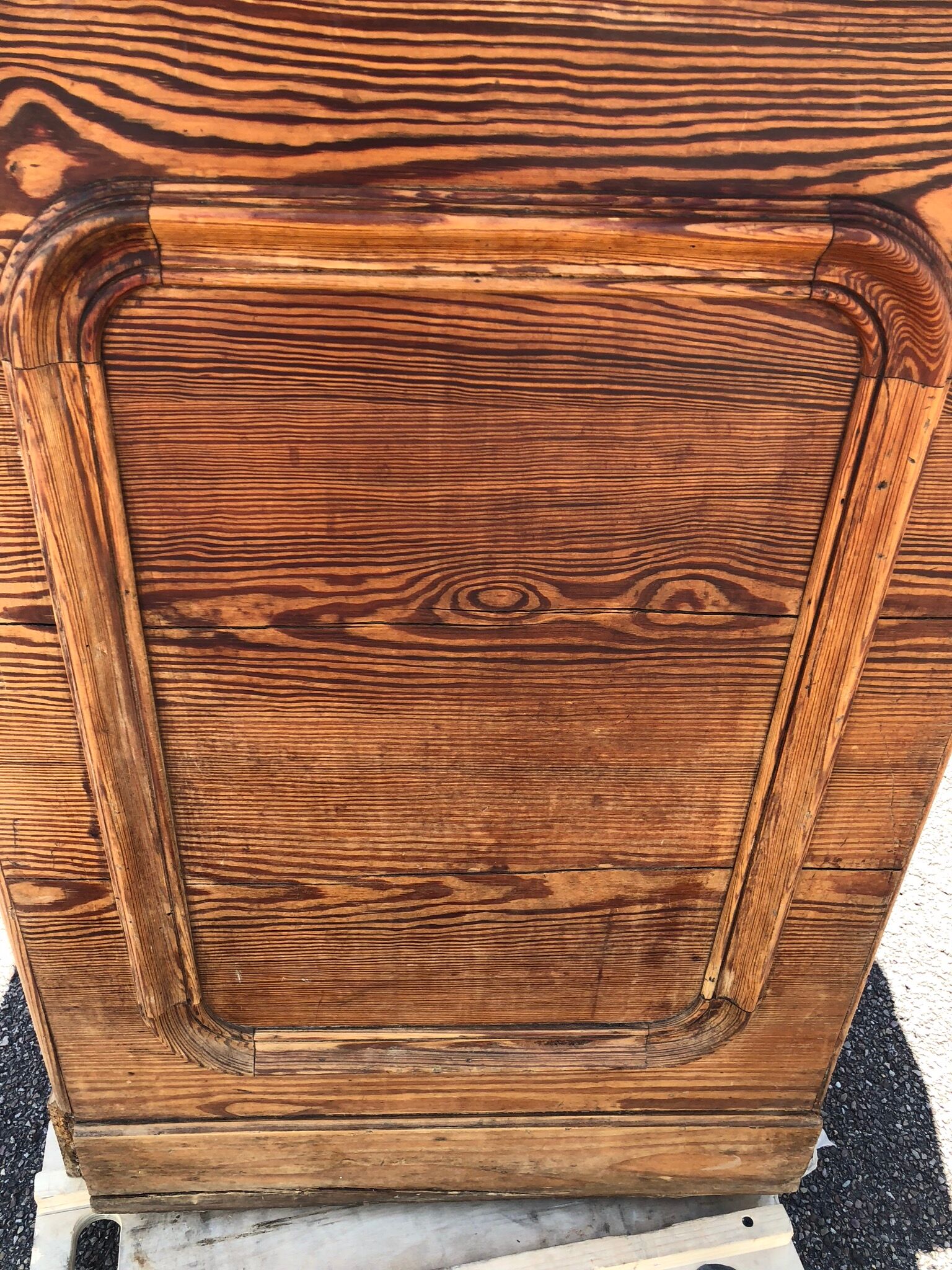 Ancien meuble comptoir de mercerie
