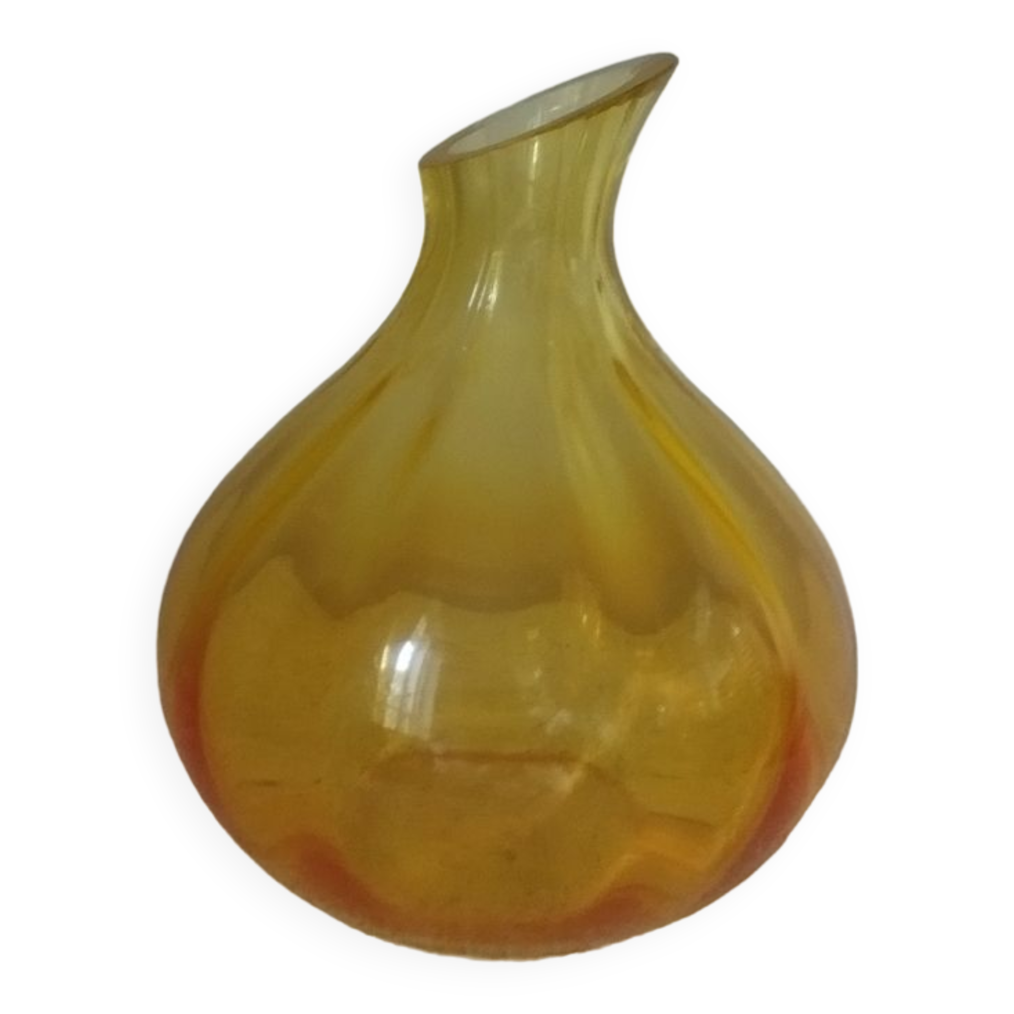 Scandinavian 60s glass vase